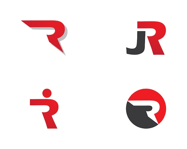 R Letter Logo Business 