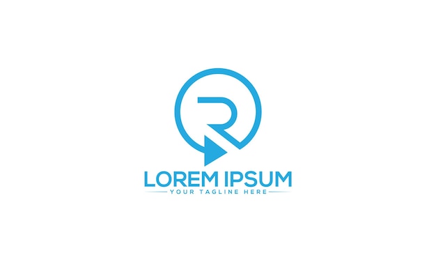 R Letter Logo Design Uniek en professioneel R Logo Design