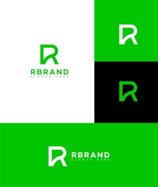 Vector r letter logo icon brand identiteit r letter sign symbol template