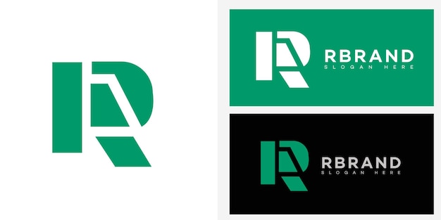 R Letter Logo Icon Brand Identiteit R Letter Sign Symbol Template