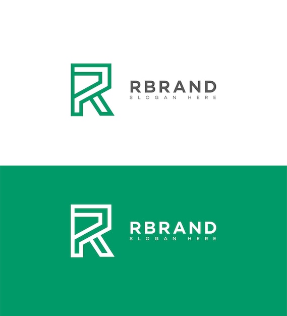 R Letter Logo Icon Brand Identity R Letter Sign Symbol Template