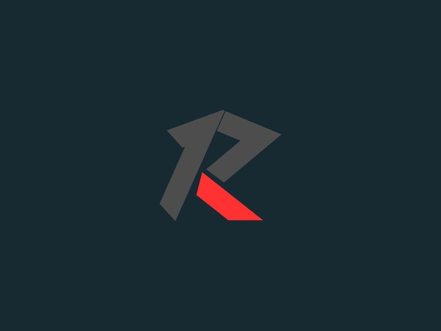 R logo design