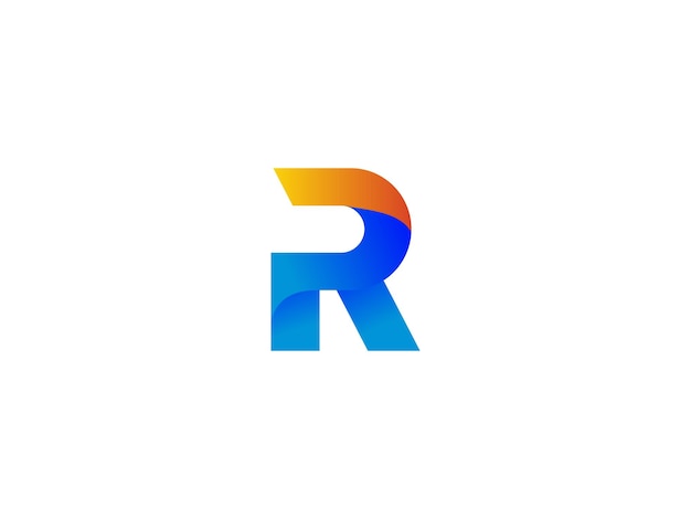 R logo design