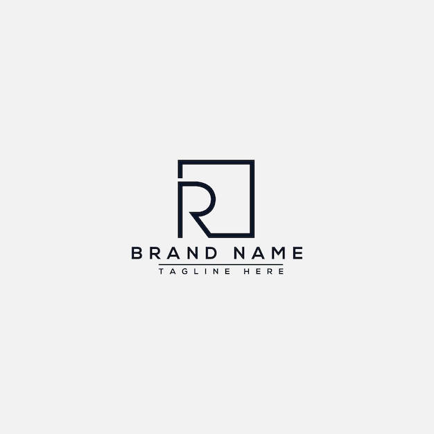 R Logo ontwerp sjabloon Vector grafische branding Element