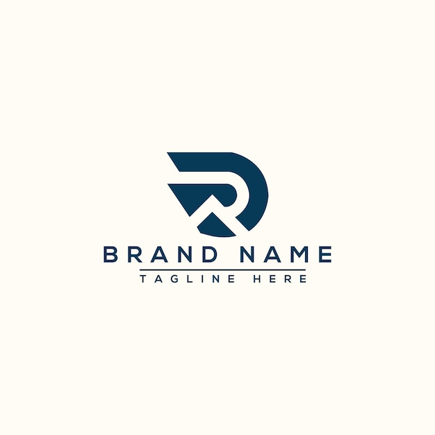 R Logo ontwerp sjabloon Vector grafische branding Element