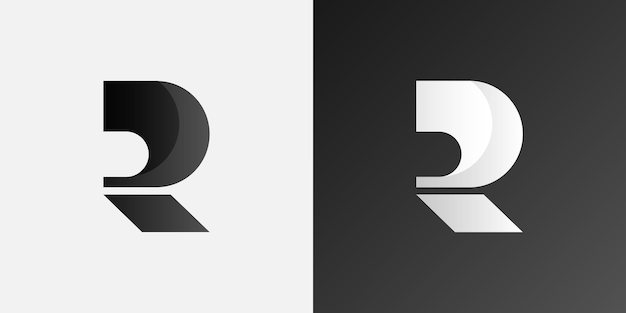 R Logo Vector Icon Download High Quality Design