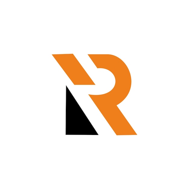 Vector r monogram logo