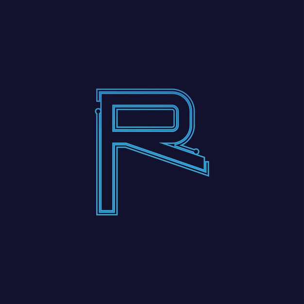 R technology logo