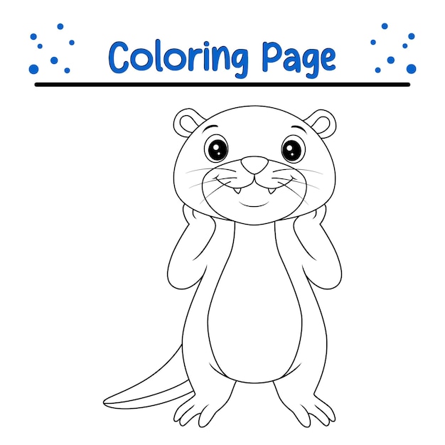 Rabbit Animals Coloring book for children