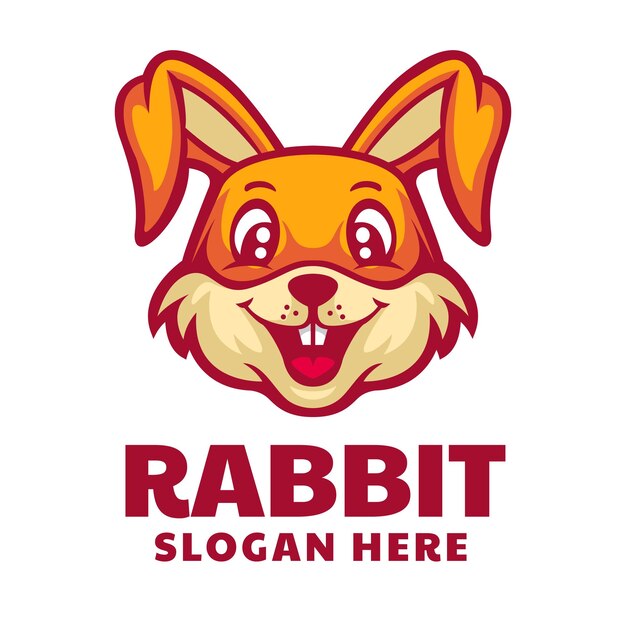 Логотип персонажа мультфильма " Кролик "