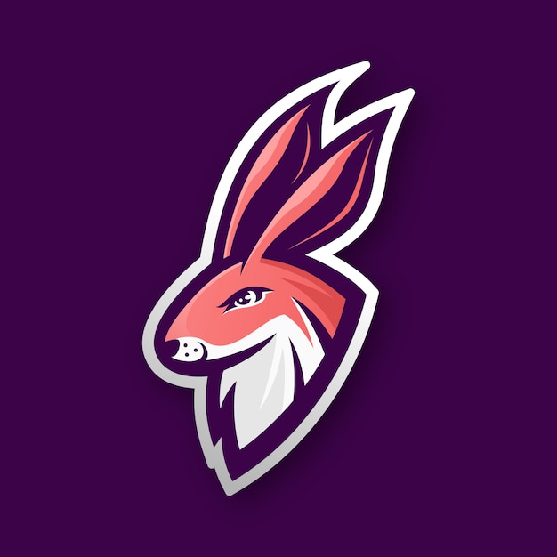 rabbit head esport logo