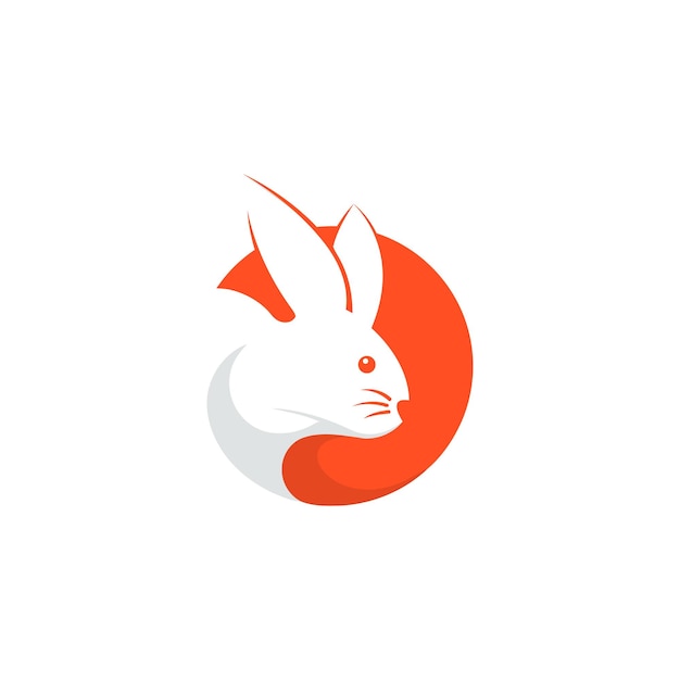 rabbit logo for food and grocery brand