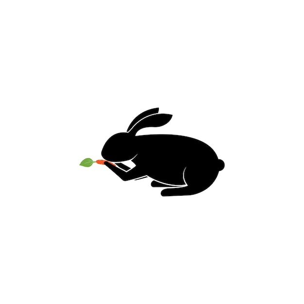 Rabbit Logo template vector icon