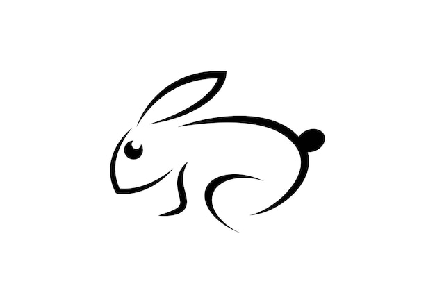 Rabbit Logo template