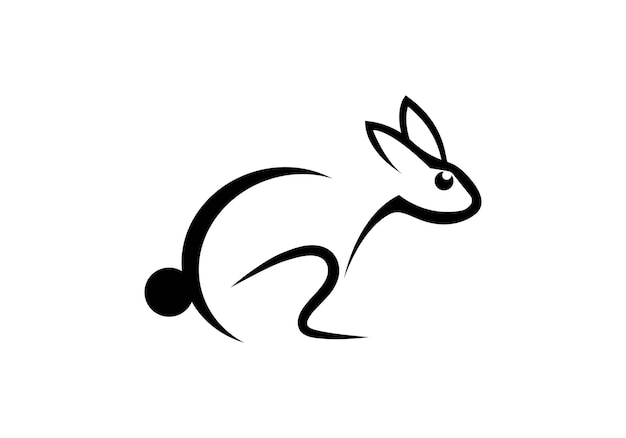 Rabbit Logo template