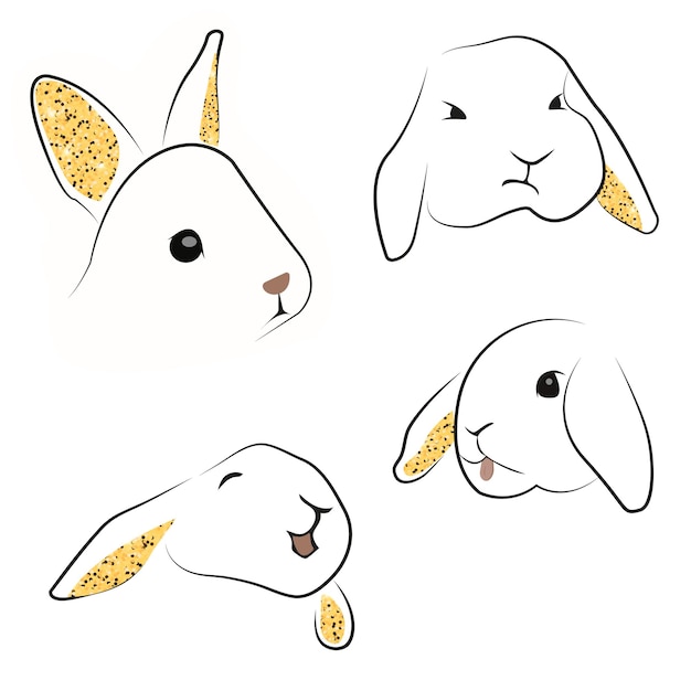 rabbit stickers