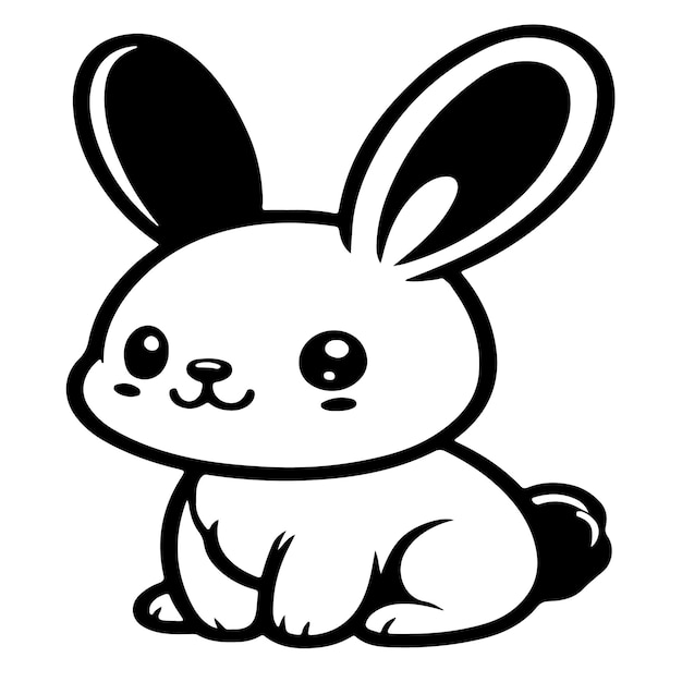 Vector rabbit vector art design