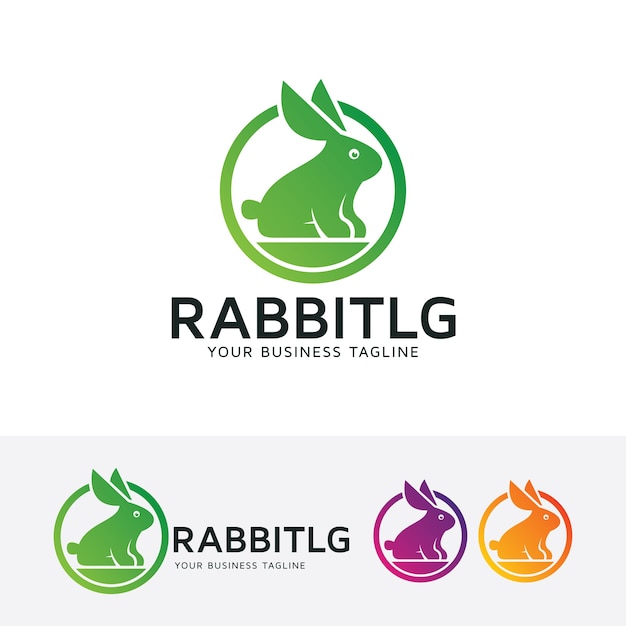 Rabbit vector logo