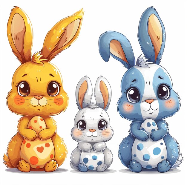 rabbit vector set