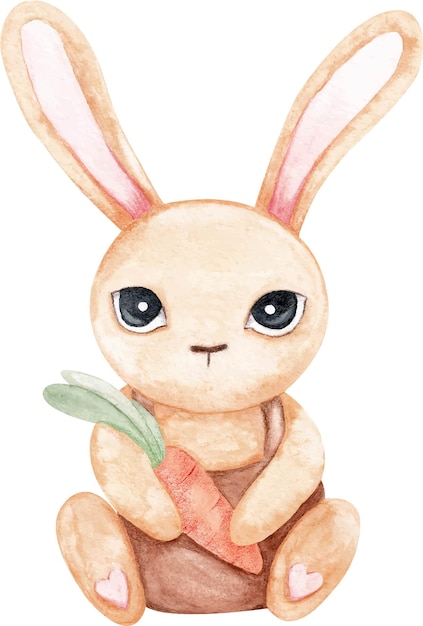 Rabbit vith carrot