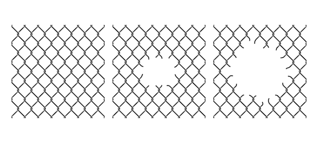 Rabitz chain link pattern fence mesh background