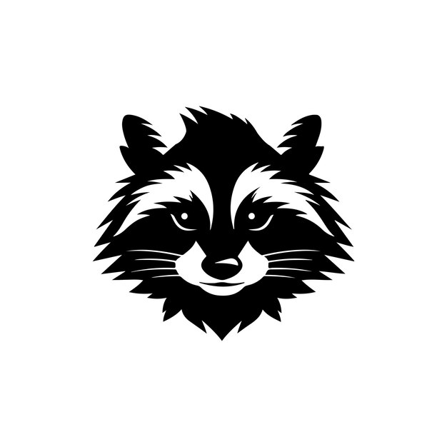 Vector raccoon illustration design