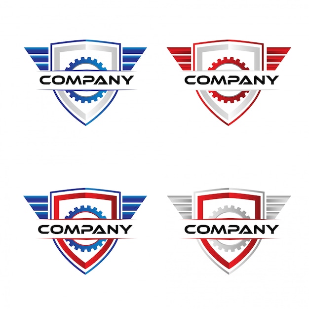 Race badge logo template