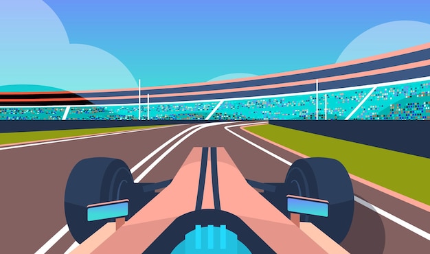 race cars driving road online platform video game level concept