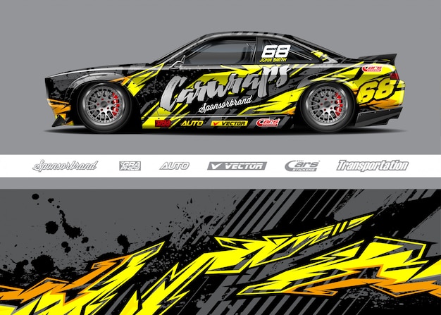 Race car livery designs