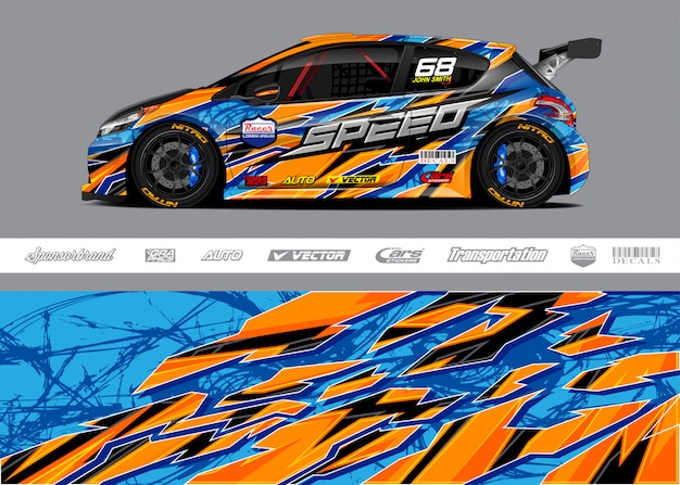 Race car livery designs