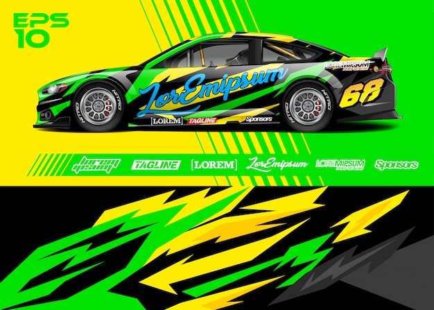 Race car livery designs