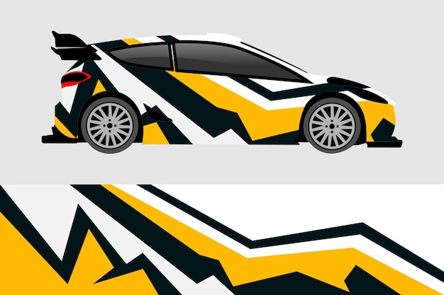 Race Decal Wrap Vector Design