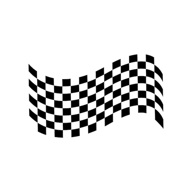 Race flag logo