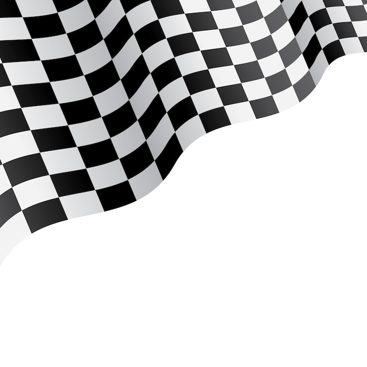 Race vlag ontwerp