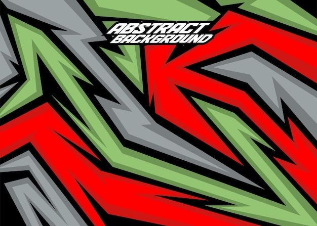 Racing achtergrond abstracte strepen met blackredpistacio en zee grijze gratis vector