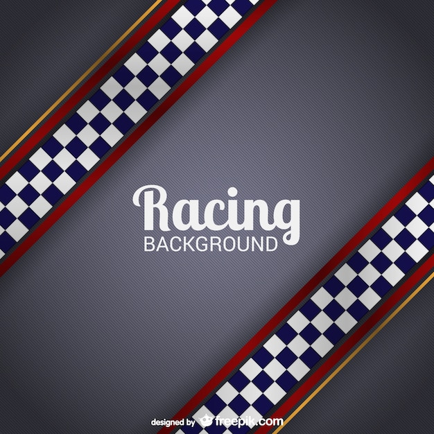 Racing background vector