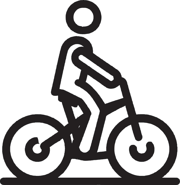 Vector racing bicycle illustration