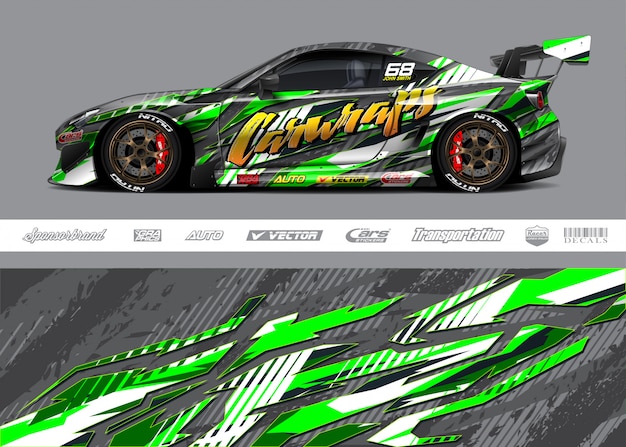 Racing car livery designs