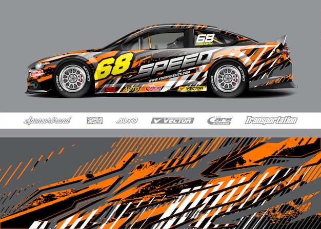 Racing car livery designs