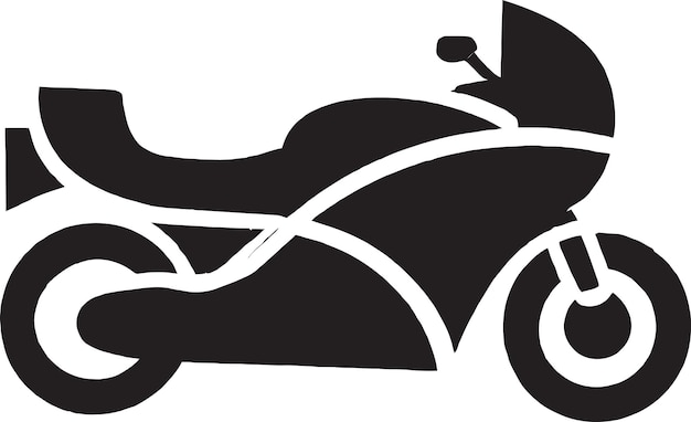 Vector racing car vs motorbike icon