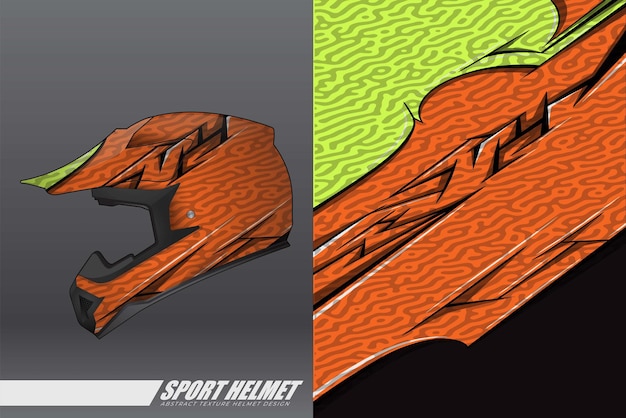 레이싱 헬멧 랩 데칼 및 비닐 스티커 디자인 일러스트 레이 션