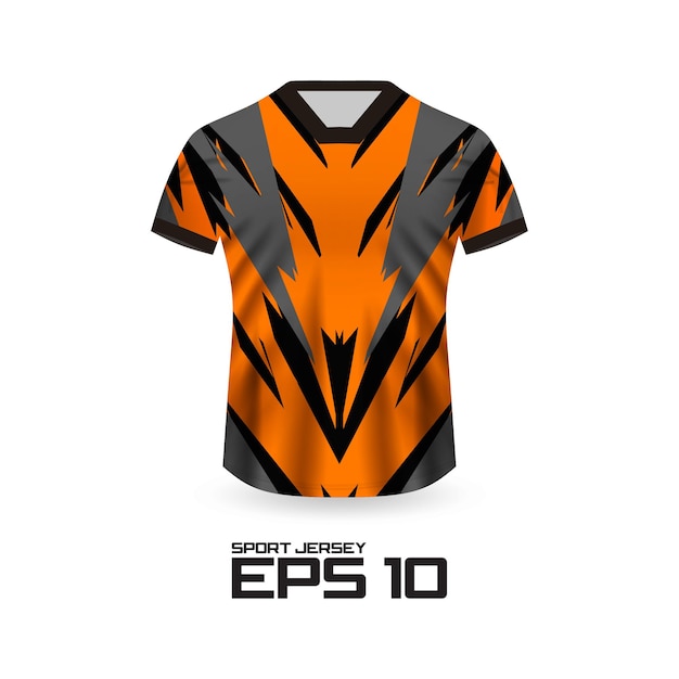 Vector racing jersey shirt design concept for sports team uniform