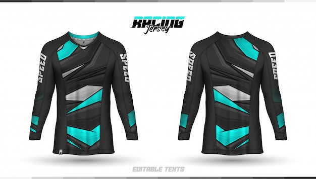 Vector , racing jersey , soccer jersey