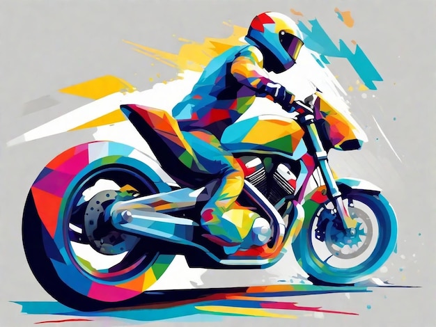 Racing Motocycle by Feko