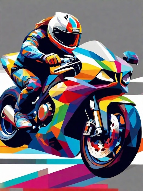 Racing Motocycle by Feko