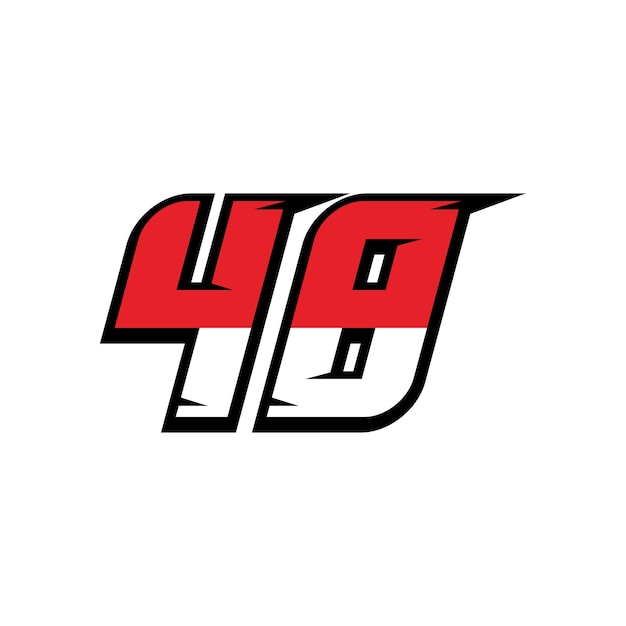 Vector racing number 48