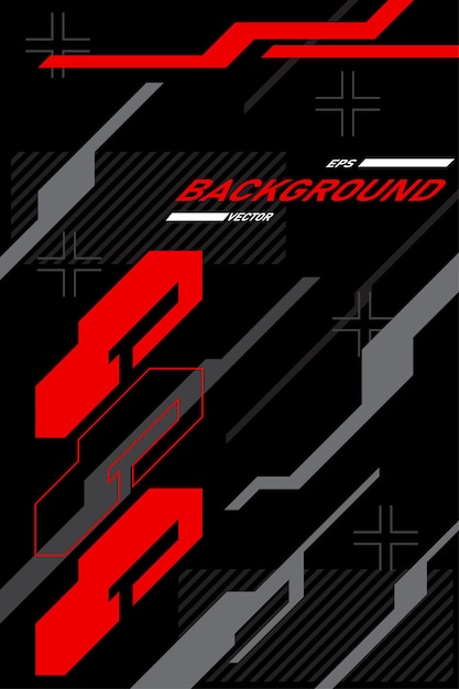 Racing style background image design