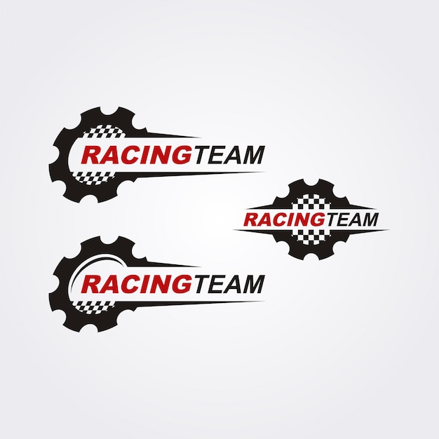 Racing team logo collection