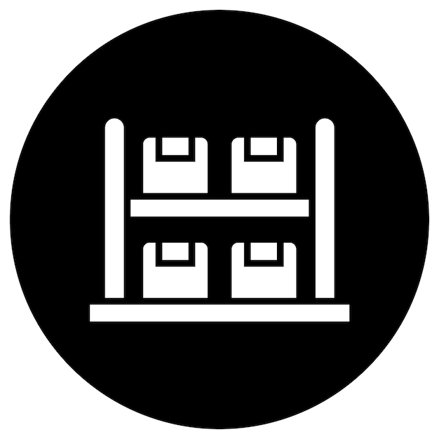 Rack Vector Icon Design Illustratie