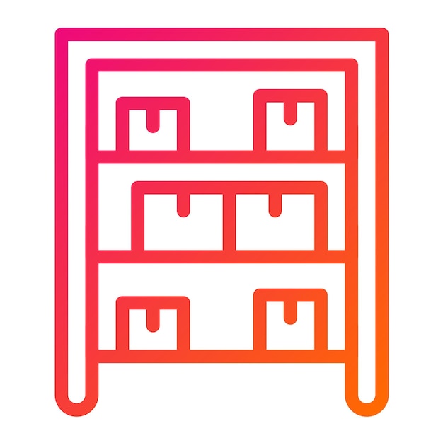 Rack Vector Icon Design Illustration